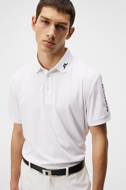Tour Tech Reg Fit Golf Polo - White