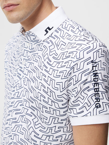 Tour Tech Reg Fit Print Polo