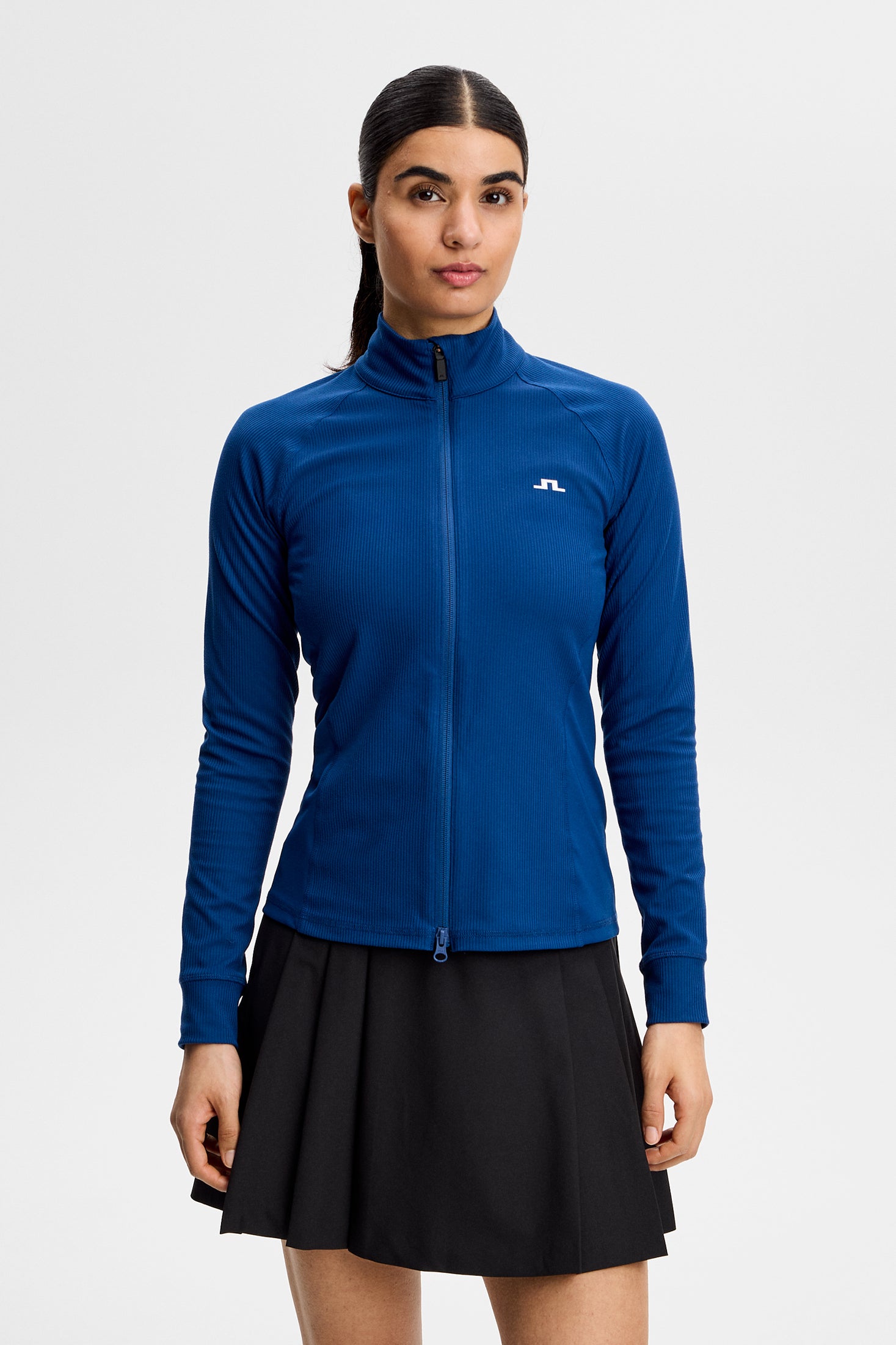 Mel Rib Mid Layer - Estate Blue