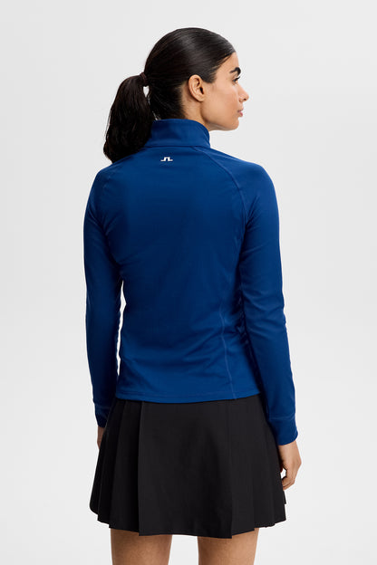 Mel Rib Mid Layer - Estate Blue