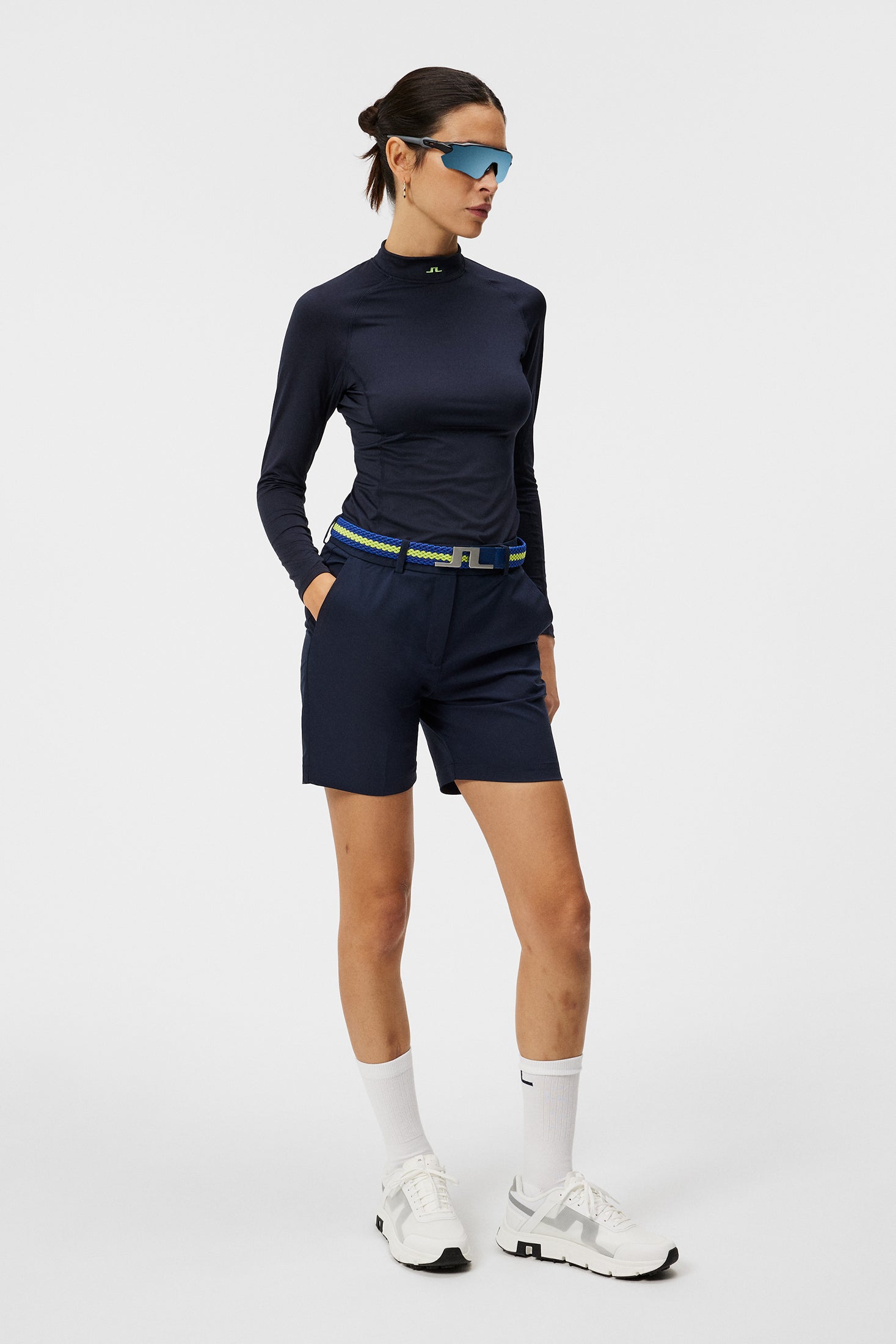 Gwen Long Shorts - Navy