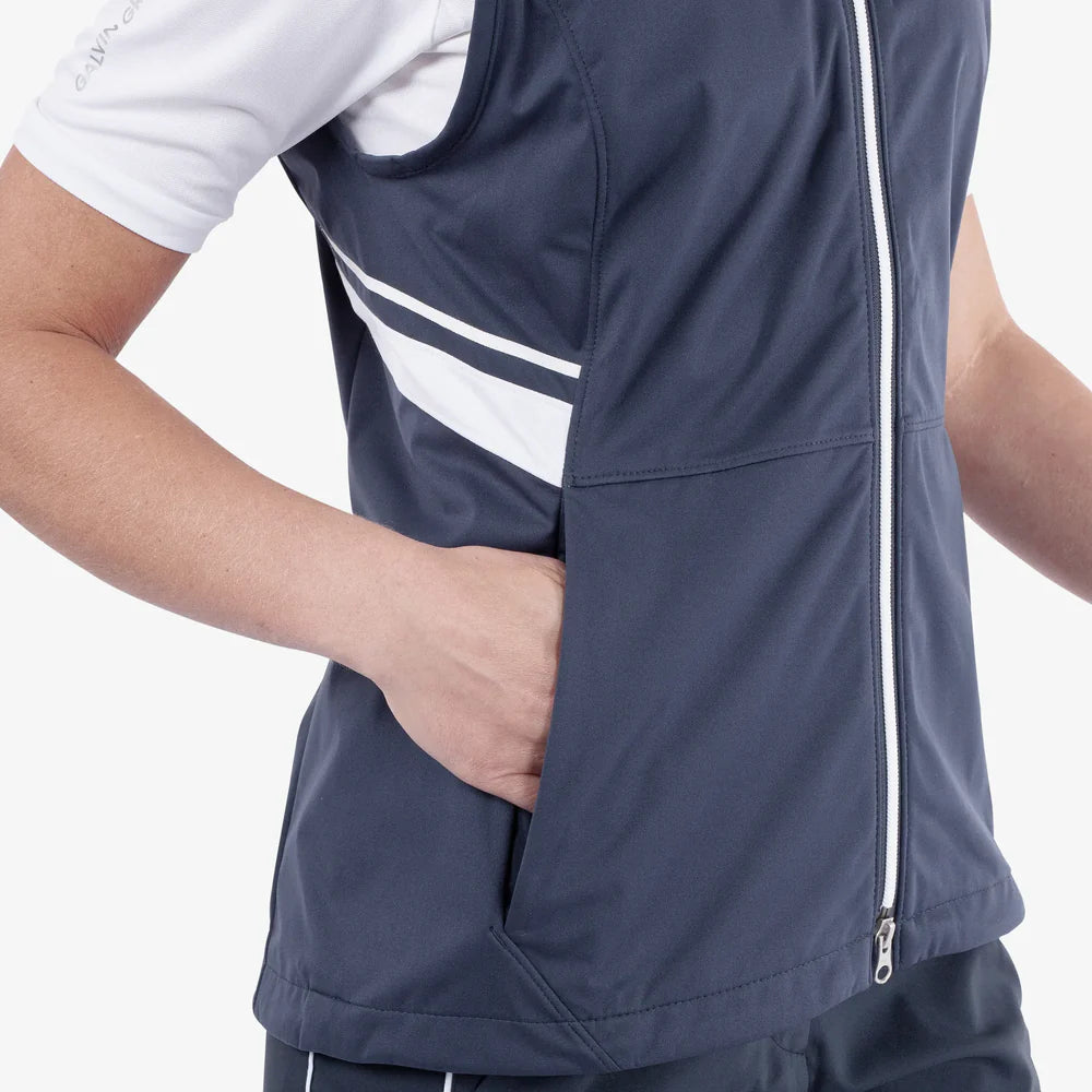 Lea - Navy/White
