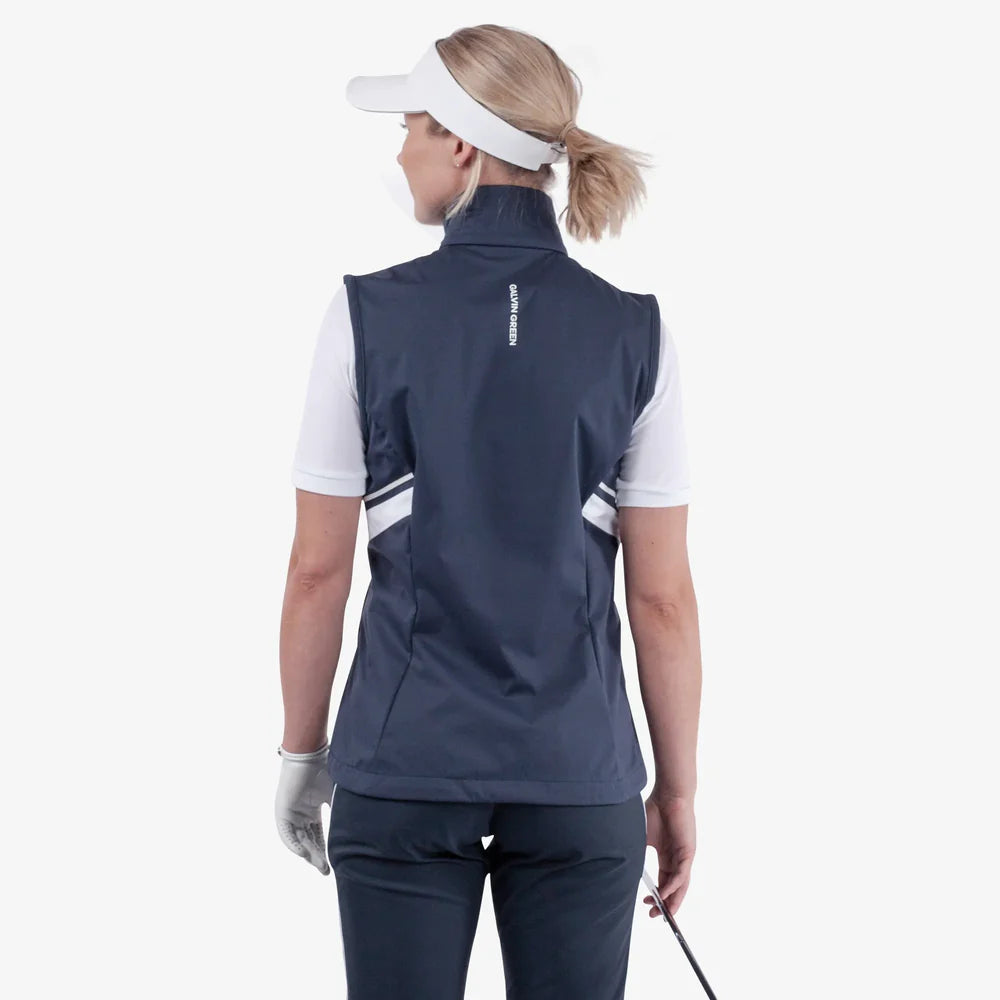 Lea - Navy/White