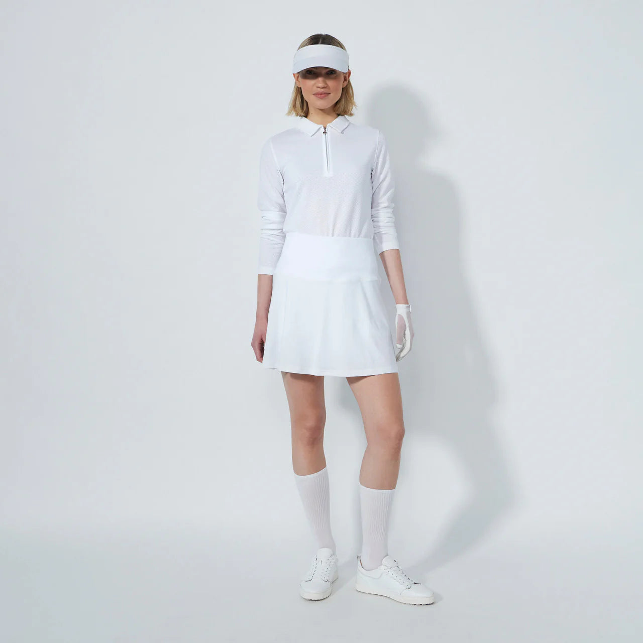 Shape Skort 38 cm - White