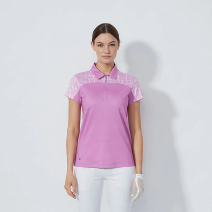 Print insert Cap Polo shirt - Veronica