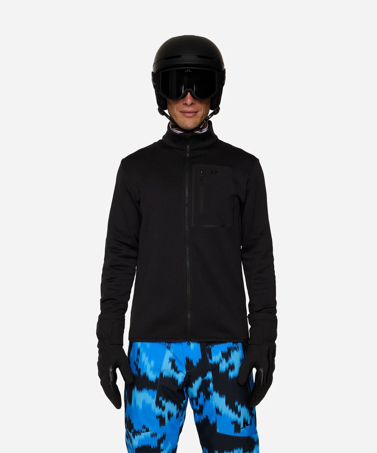 Wayne Polartec Mid Layer - Black