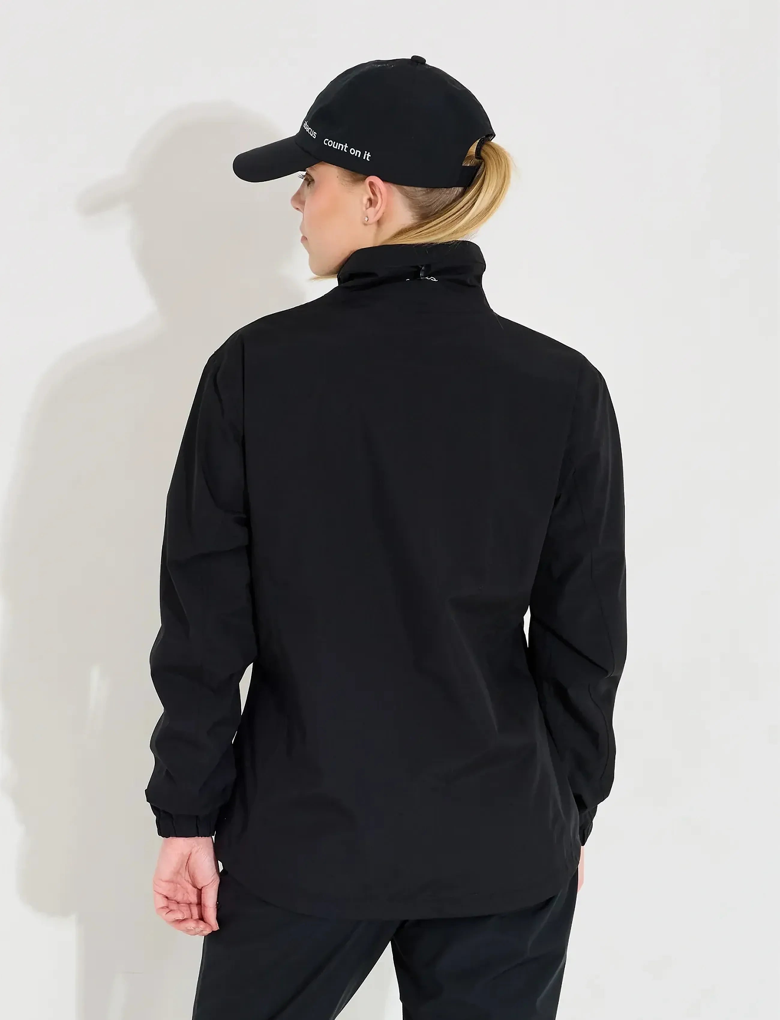 Lds Links stretch rainjacket - black