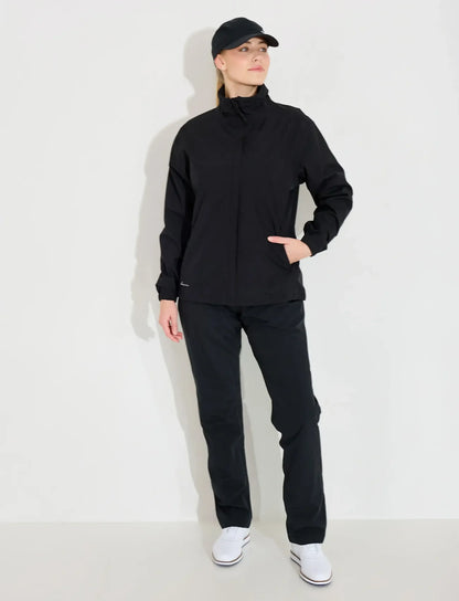 Lds Links stretch rainjacket - black