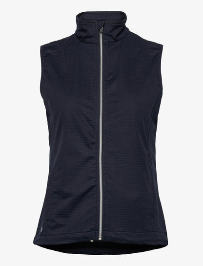 Lds Lytham softshell vest - navy