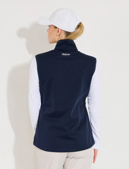 Lds Lytham softshell vest - navy