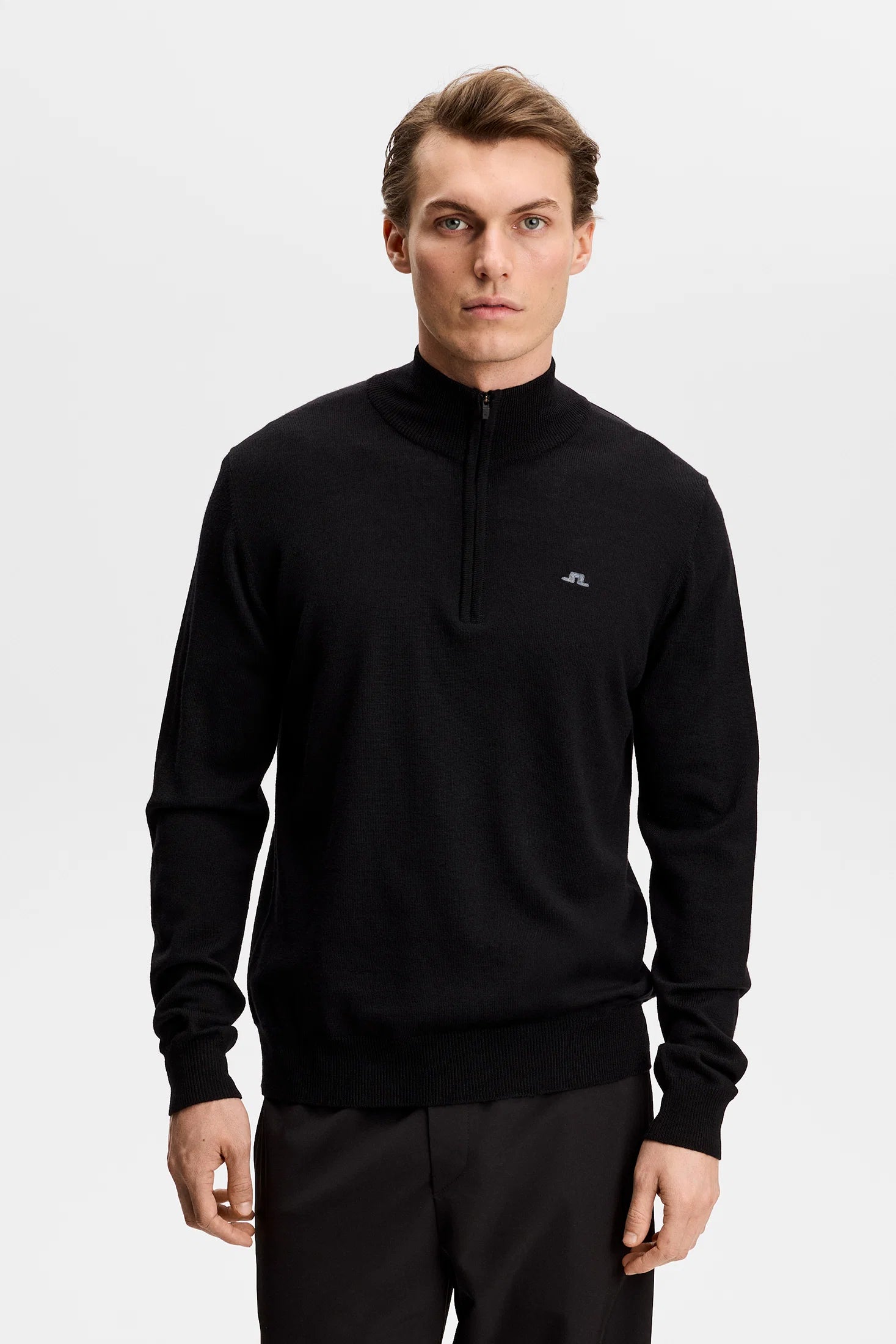 Kian Knitted Sweater - Black