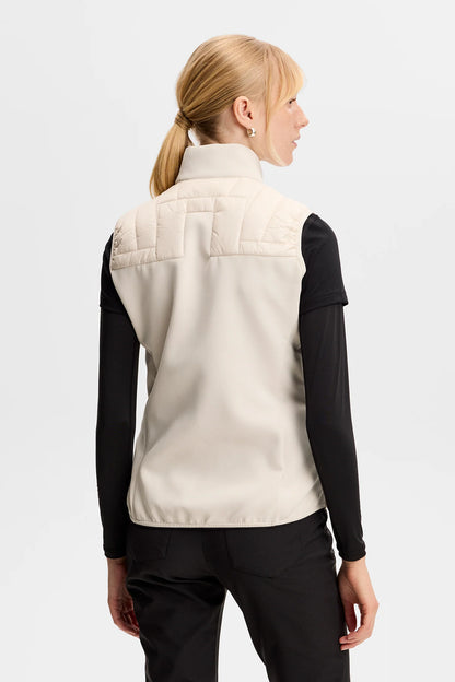 Holma Quilt Hybrid Vest - Moonbeam