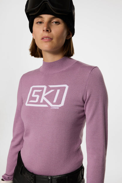 Miracle Knitted Sweater - Very Grape