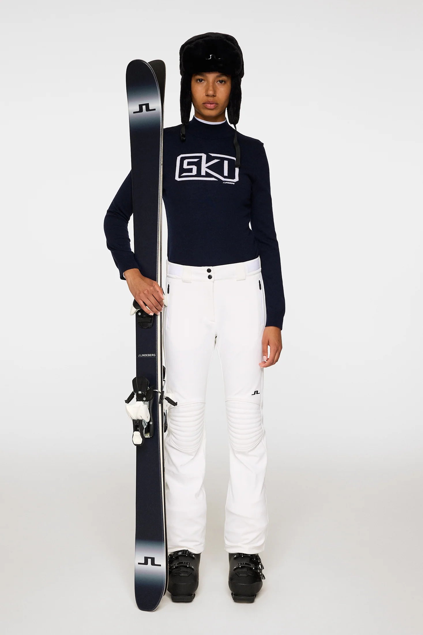 Miracle Knitted Sweater - JL Navy