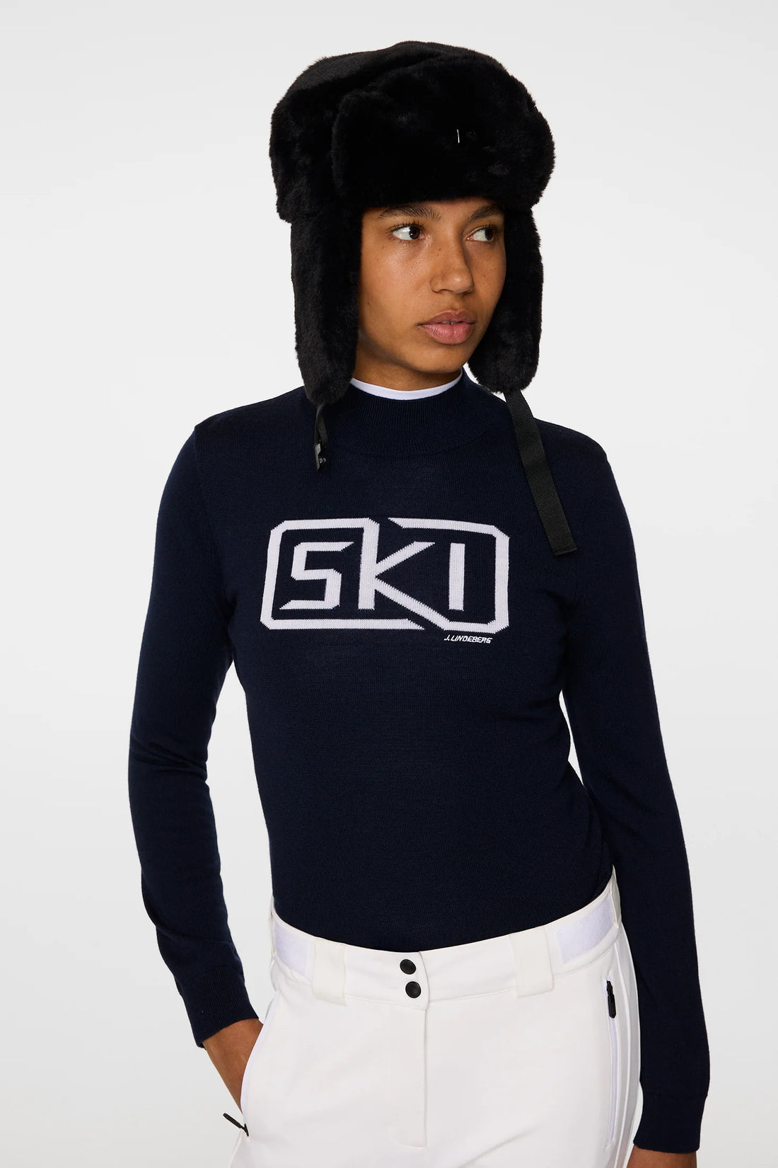 Miracle Knitted Sweater - JL Navy